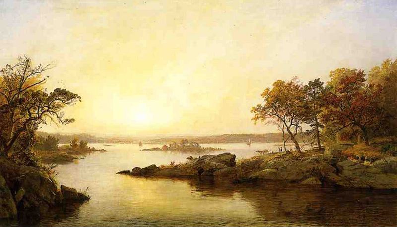 Jasper Francis Cropsey Afternoon at Greenwood Lake